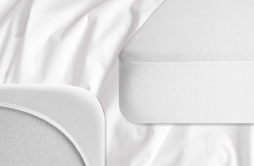 Protège matelas imperméable et respirant - blanc - ESSENTIAL