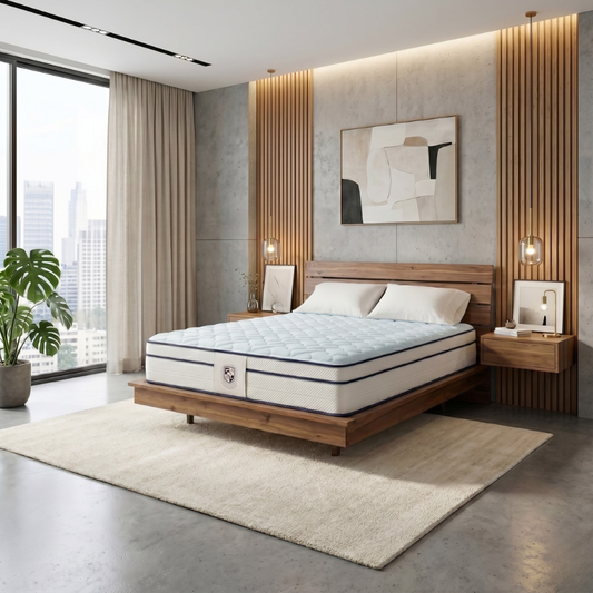 Matelas Mousse Haute Densité Mémoire de Forme et mousse FRESH - SOVEREIGN FRESH 30 cm