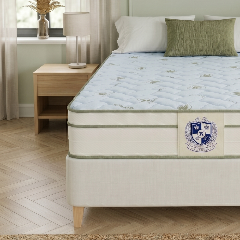 Matelas Mousse Haute Densité Mémoire de Forme et mousse FRESH - Aloe Vera Fresh 30 cm