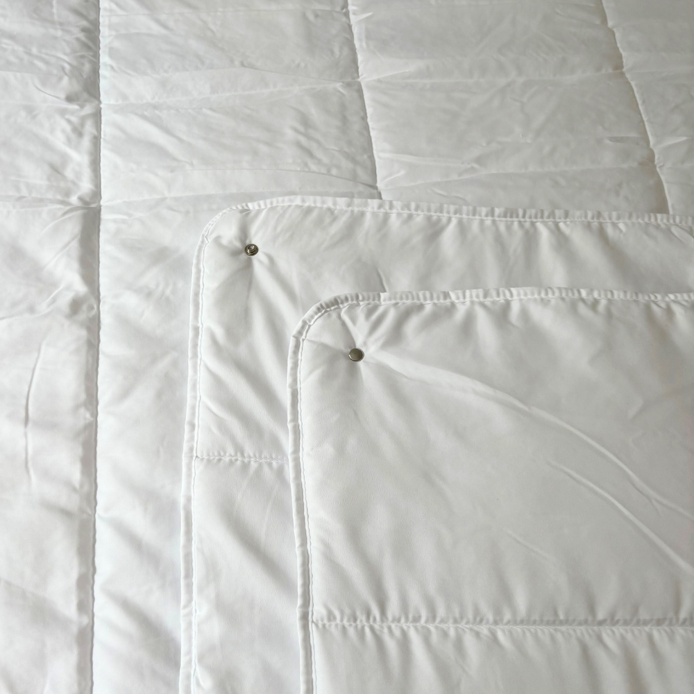 Couette Double 4 saisons - 3 en 1 - 2 couettes séparables et modulables - OSMOSE