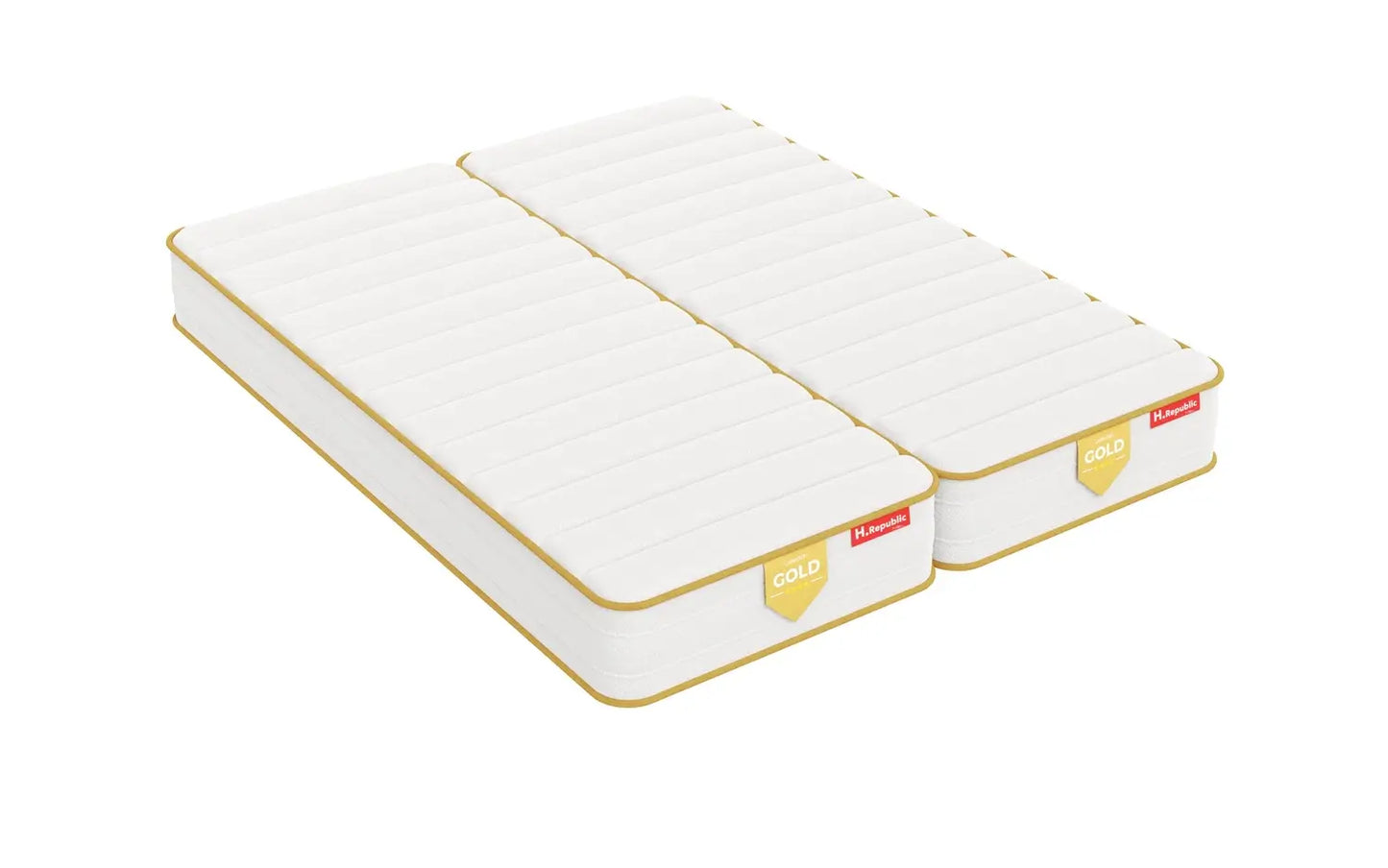 Matelas ressorts ensachés - HGOLD 22 cm