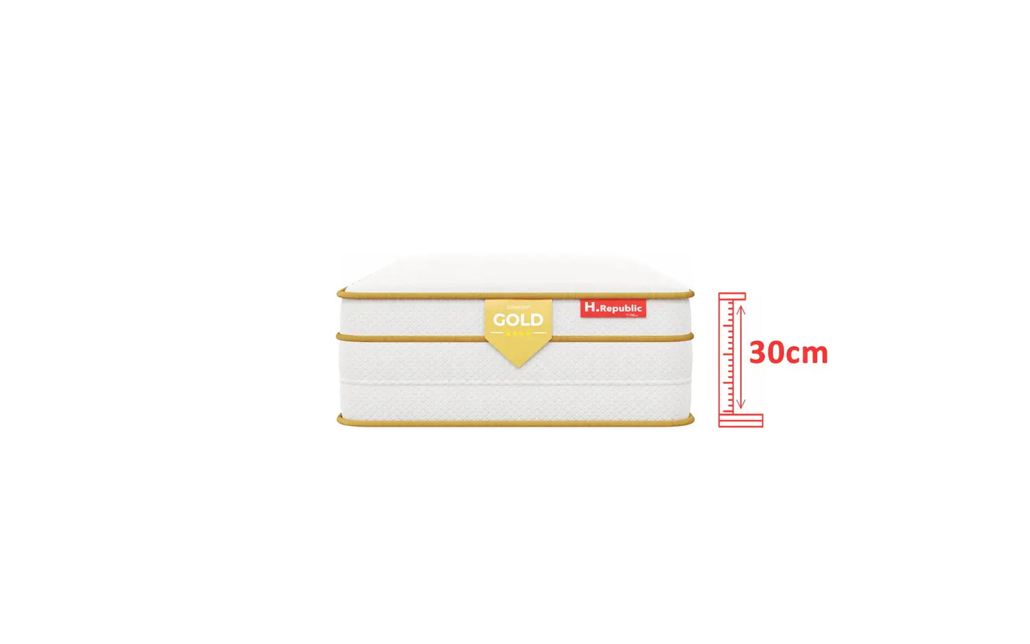 Matelas ressorts ensachés - HGOLD 30 cm