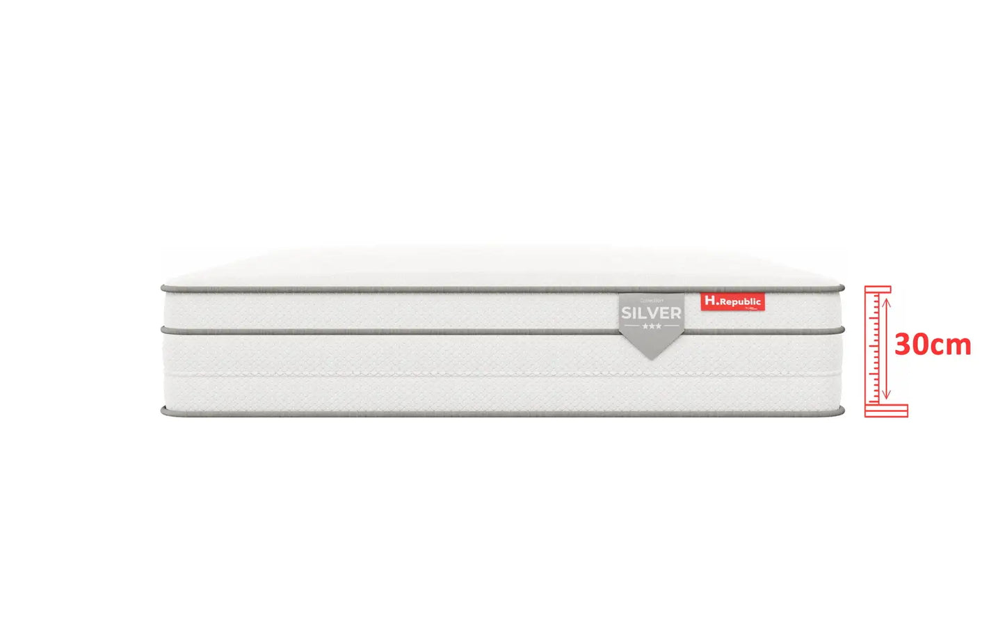 Matelas mousse Haute Densité - HSILVER 30 cm