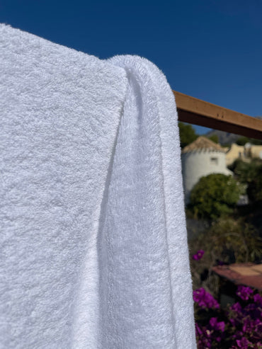 Pack 6 serviettes de toilette 100 % coton égyptien - 3 dimensions incluses