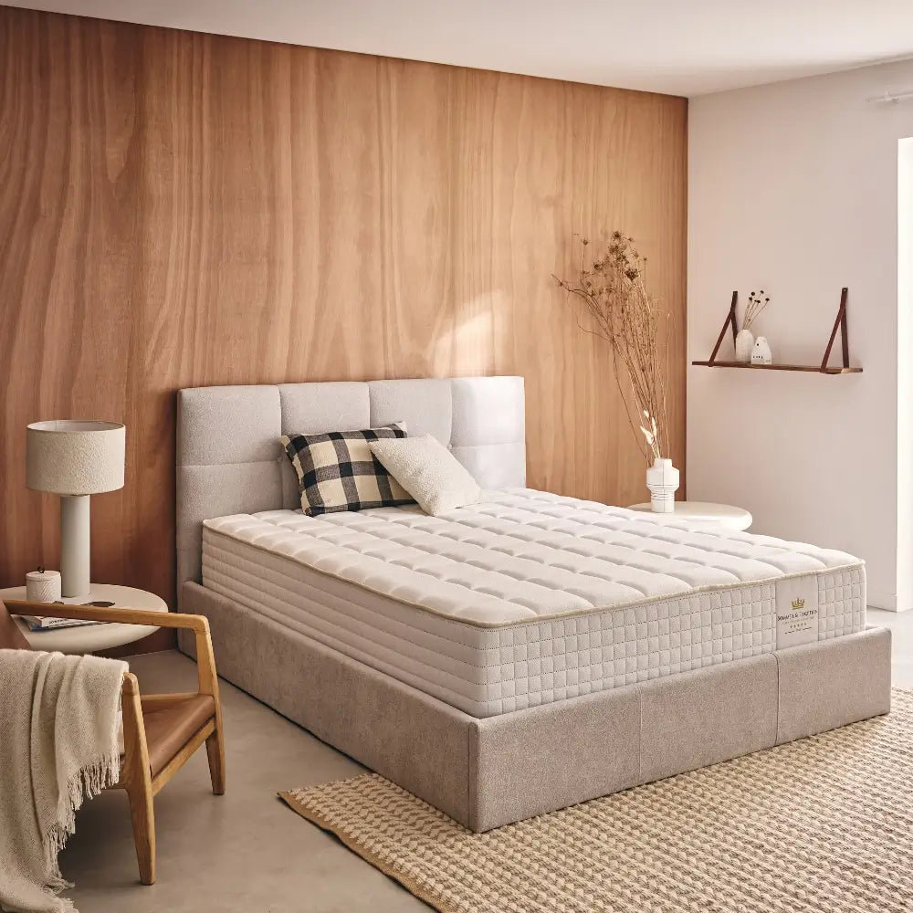 Matelas micro ressorts ensachés et mousse mémoire de forme - MAGAL 25 cm