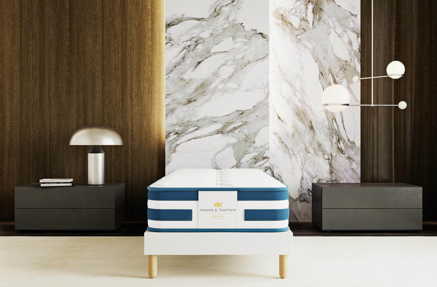 Matelas mousse mémoire de forme - BALTHAZAR 25 cm