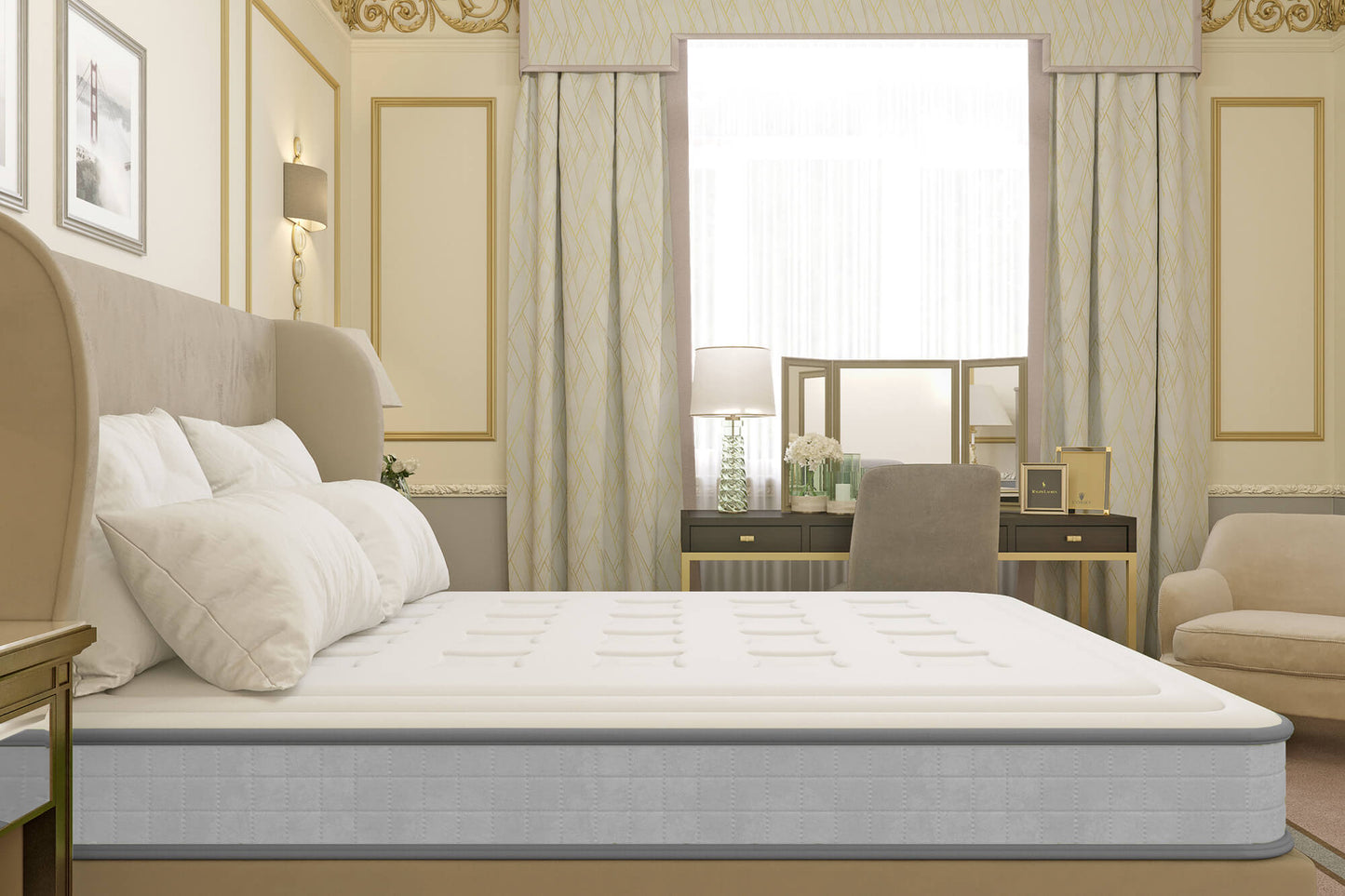 Matelas mousse mémoire de forme - WINDSOR 17 cm