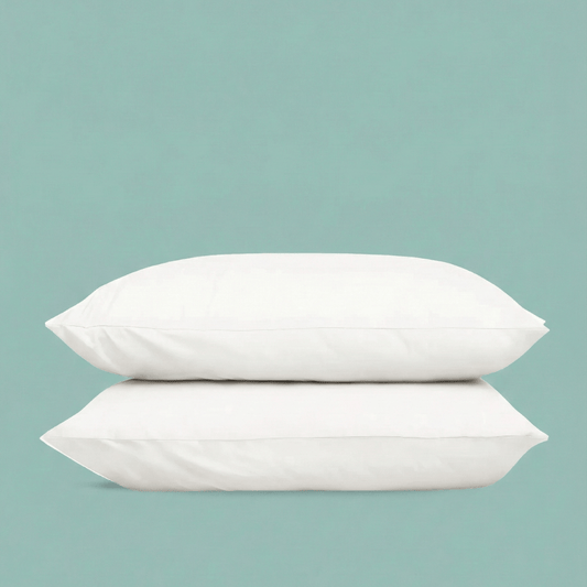 Taie d'oreiller - 100 % coton percale - Unitaire