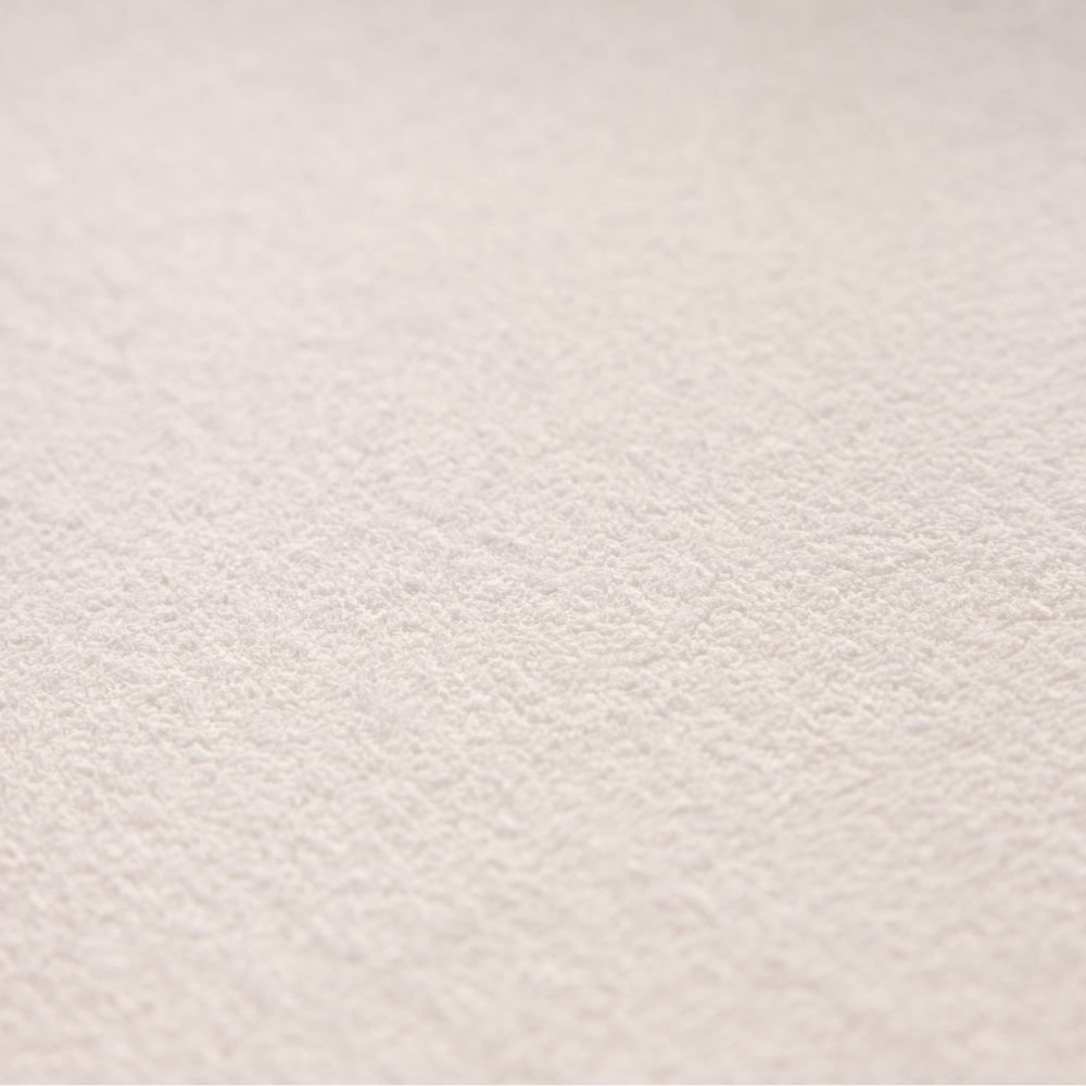 Protège matelas imperméable et respirant en tissu bouclette éponge 100% coton - blanc - BASIQUE
