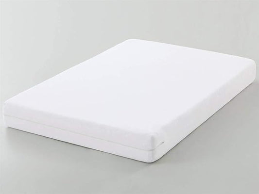 Housse de matelas intégrale zippée avec tissu bouclette 100% coton - BASIQUE