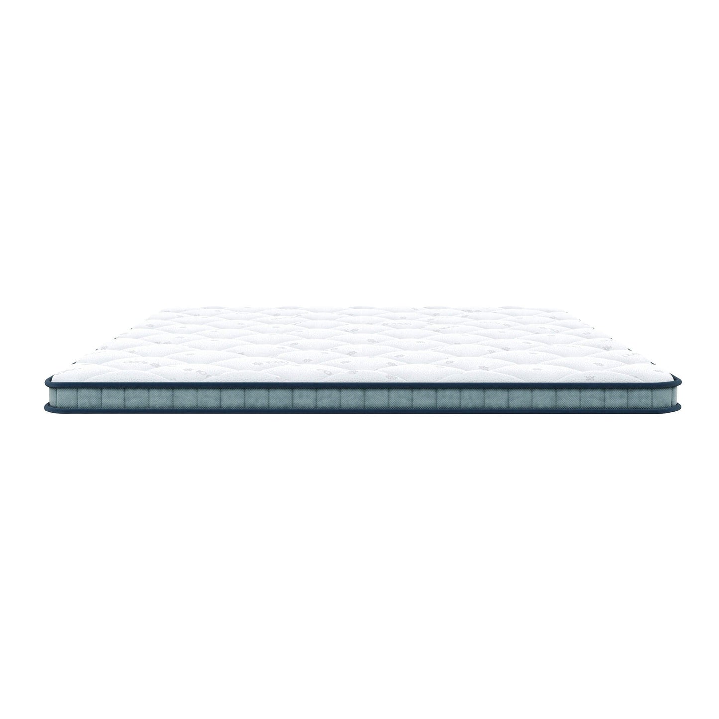 Surmatelas 2 en 1 côté FRESH été + côté mousse mémoire de forme - THERMO FRESH BLEU - TOPPER 5 cm