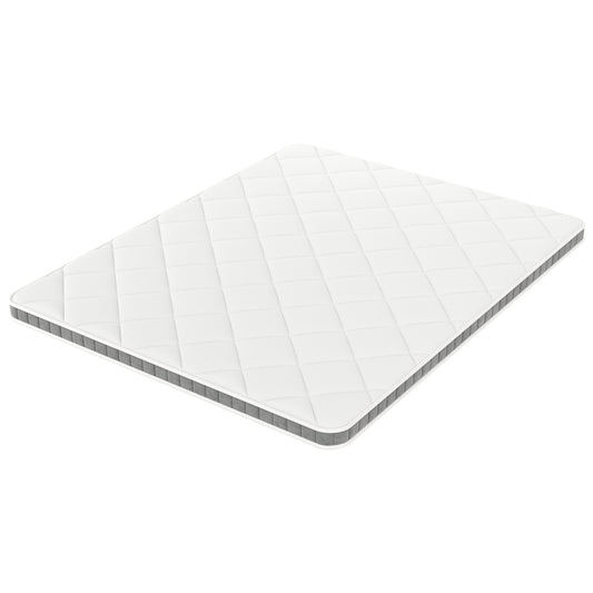 Surmatelas mousse mémoire de forme haute densité - VITA TOP GRIS FONCÉ- Topper 5 cm