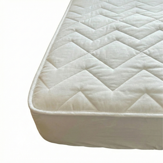 Protège matelas réversible & molletonné coton - SIMPLY 100% coton
