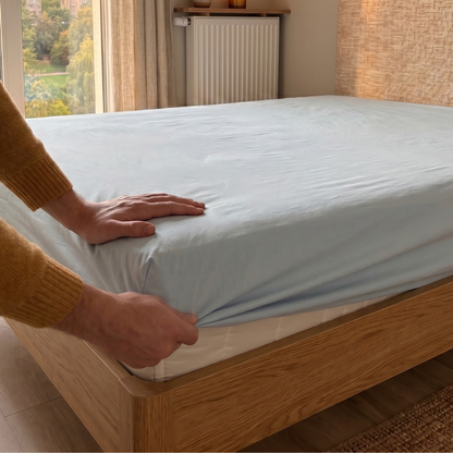 Housse de matelas - Drap housse effet frais - FREEZE