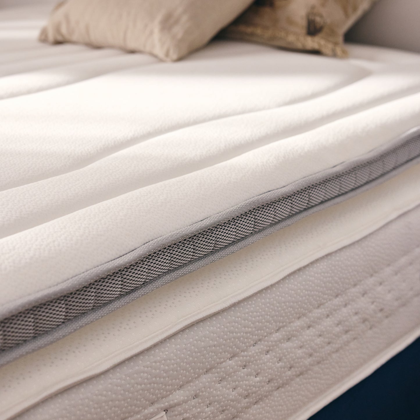 Surmatelas mousse FRESH CLIMACOOL avec effet 50/50 - COUPLES - TOPPER FRESH 5 cm