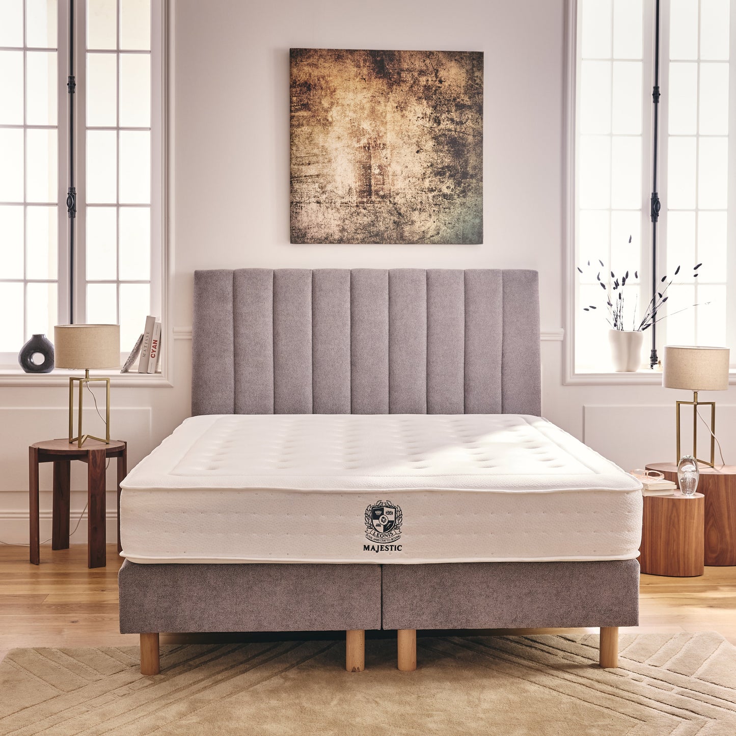 Matelas mousse mémoire de forme HD - MAJESTIC 25 cm