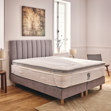Surmatelas mousse FRESH CLIMACOOL avec effet 50/50 - COUPLES - TOPPER FRESH 5 cm