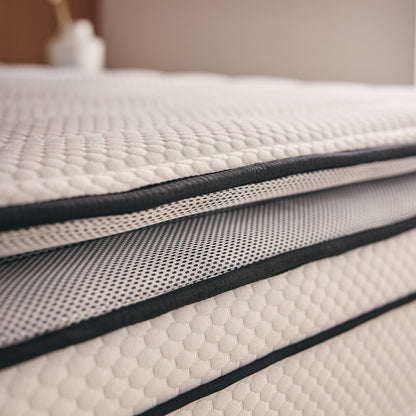 Matelas à ressorts ensachés et mousse mémoire de forme HD avec surmatelas intégré - HULTIMATE PLUS 32 cm
