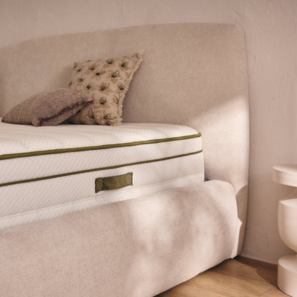 Matelas à ressorts ensachés et mousse à mémoire de forme HD- HGREEN 30 cm
