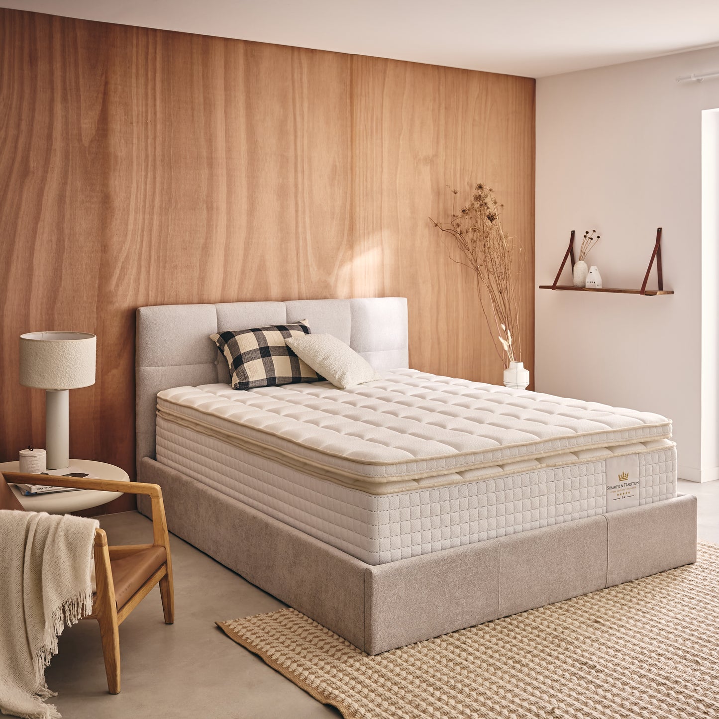 Surmatelas mousse mémoire de forme 5 cm - MAGAL