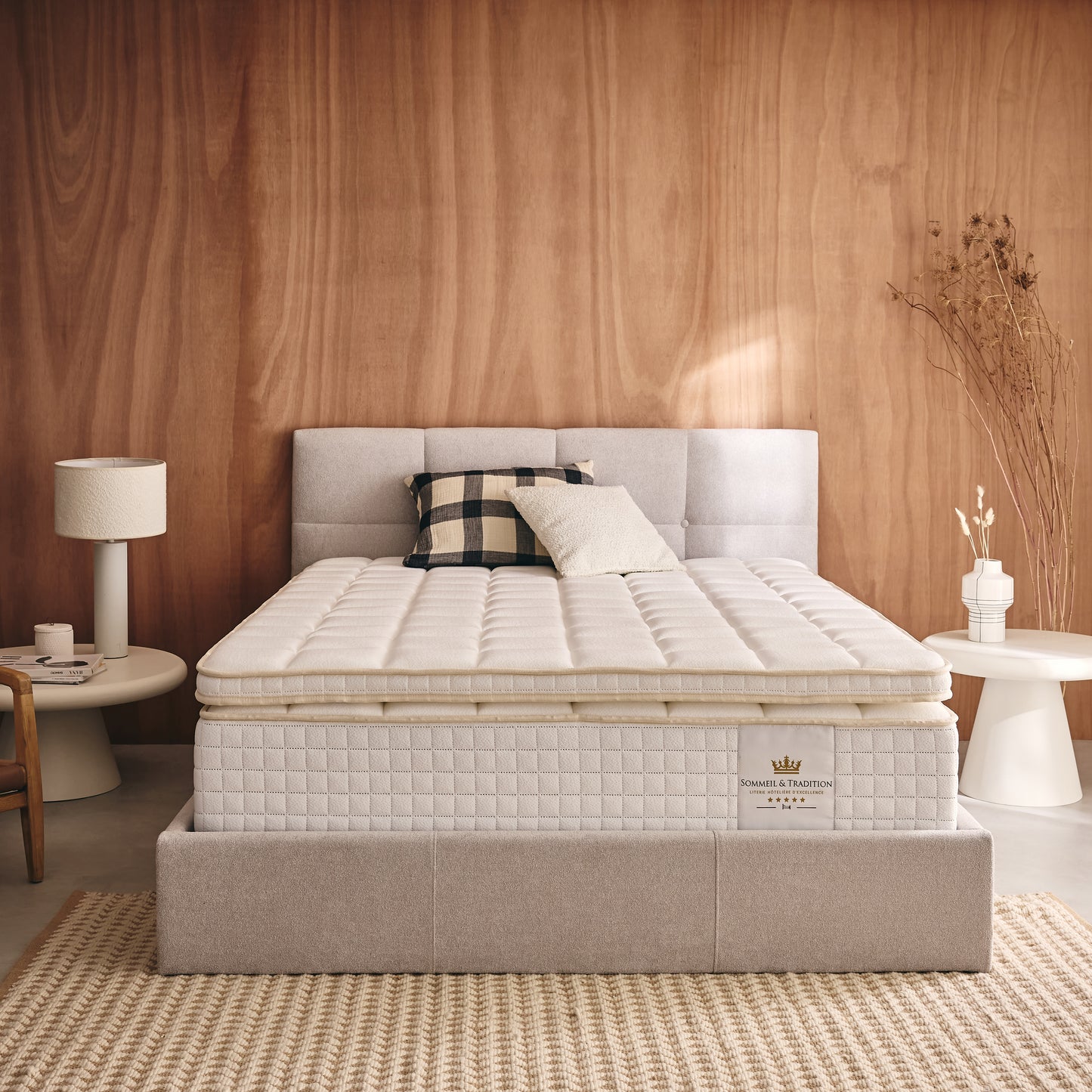 Surmatelas mousse mémoire de forme 5 cm - MAGAL