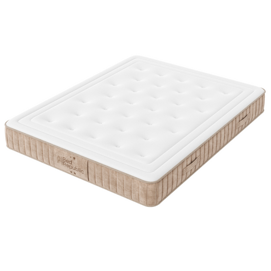 Matelas ressorts ensachés - BE-BEIGE 22 cm