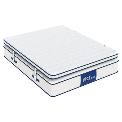 Matelas avec surmatelas réversible - FUZION 28 cm