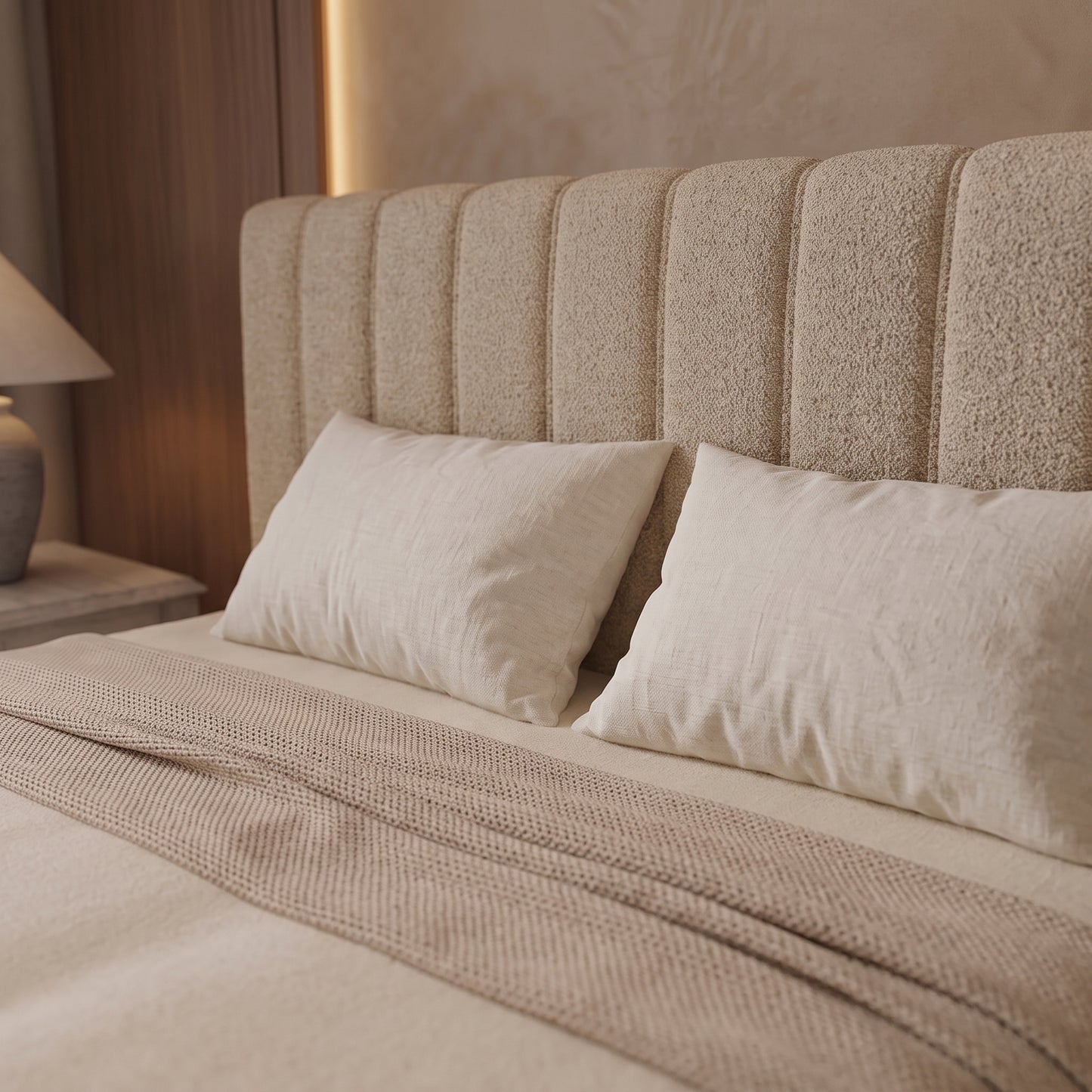 Lit BOXSPRING ELECTRIQUE N°1- Avec tête de lit, coffre intégré, matelas ressorts ensachés et surmatelas inclus