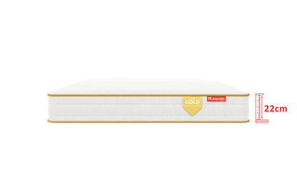 Matelas ressorts ensachés - HGOLD 22 cm