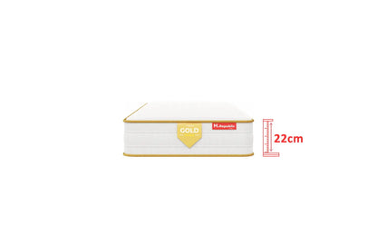 Matelas ressorts ensachés - HGOLD 22 cm