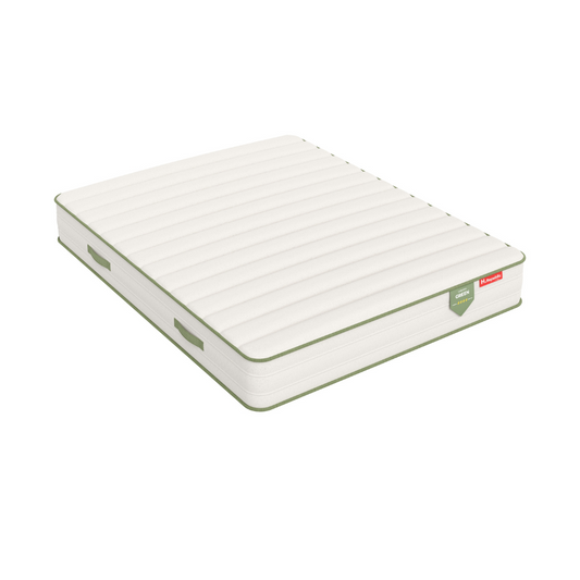 Matelas à ressorts ensachés avec mousse à mémoire de forme HD- HGREEN 25 cm