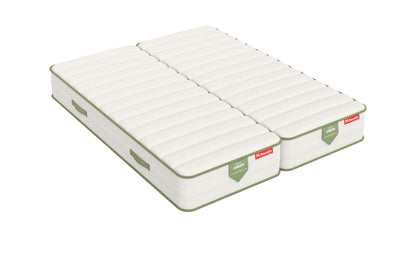 Matelas à ressorts ensachés avec mousse à mémoire de forme HD- HGREEN 25 cm