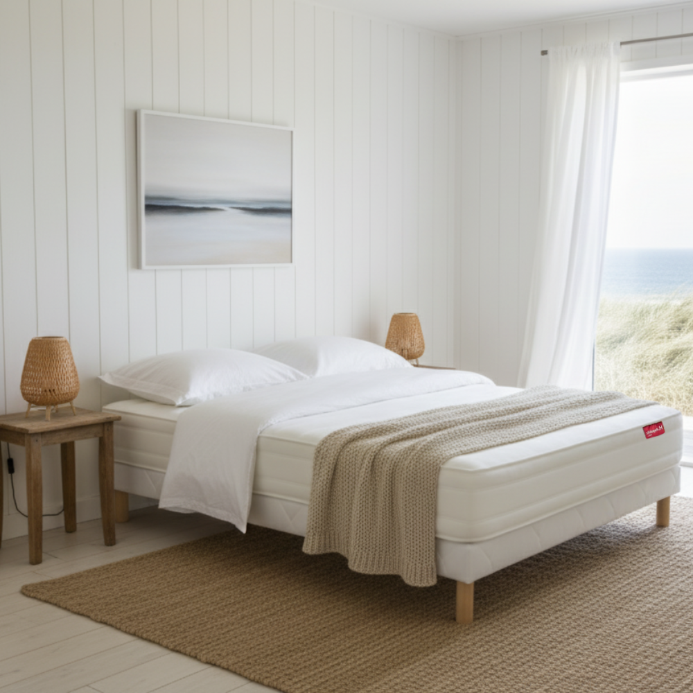 Matelas mousse haute résilience - HIVORY 20 cm