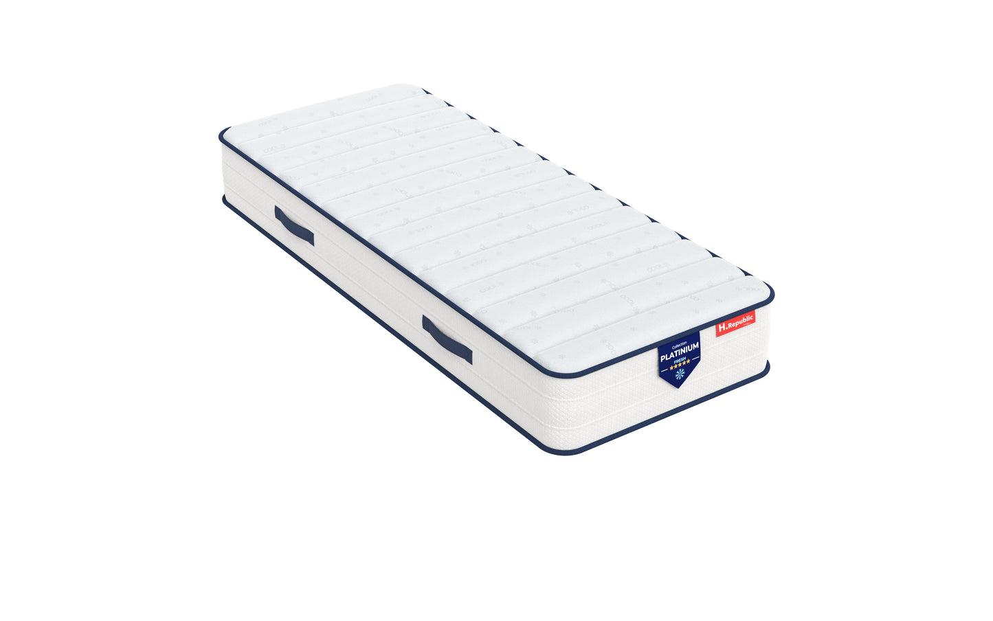 Matelas mousse FRESH CLIMACOOOL - HPLATINIUM FRESH 25 cm