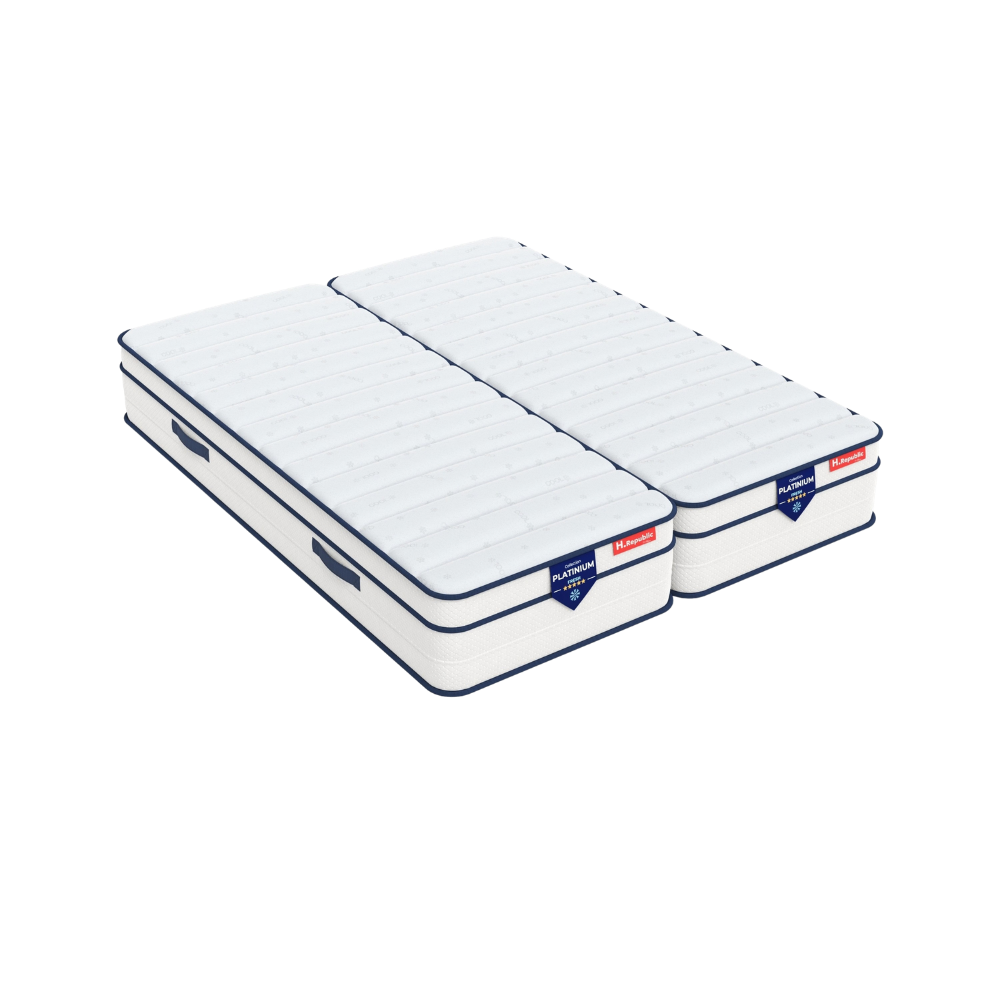 Matelas mousse FRESH CLIMACOOOL - HPLATINIUM FRESH 30 cm