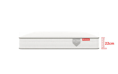Matelas mousse Haute Densité - HSILVER 22 cm