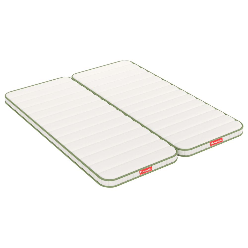 Surmatelas avec mousse hybride LATEX 5 cm - HTOP GREEN 5 cm