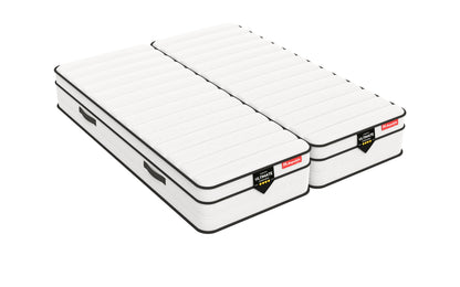 Matelas à ressorts ensachés et mousse mémoire de forme HD - HULTIMATE 27 cm
