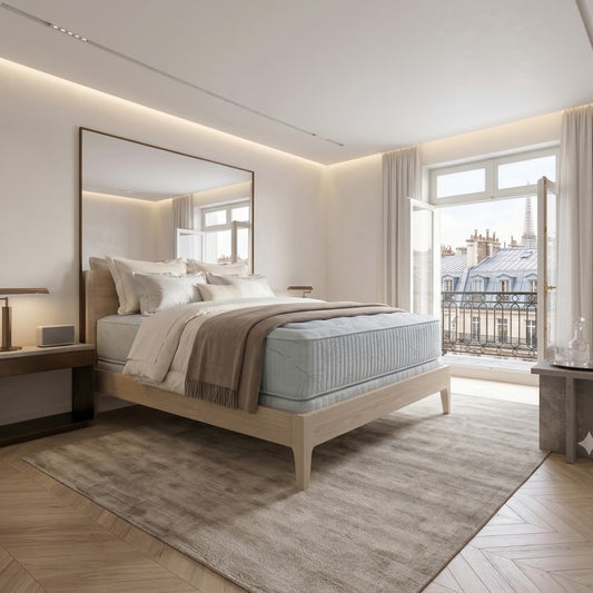 Matelas XXL ultra épais triple ressorts ensachés 48cm - INFINITE