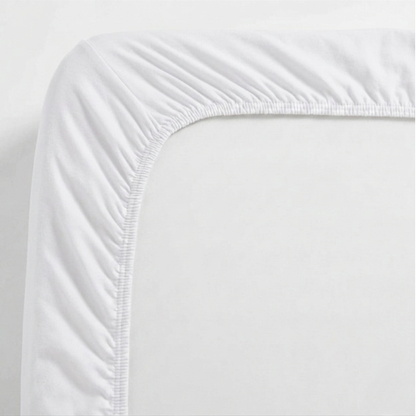 Drap housse élastique ultra simple en Coton Jersey - Bonnet spécial jusqu'à 40 cm - LazyHousse