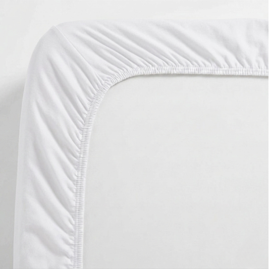 Drap housse élastique ultra simple en Coton Jersey - Bonnet jusqu'à 30 cm - LazyHousse
