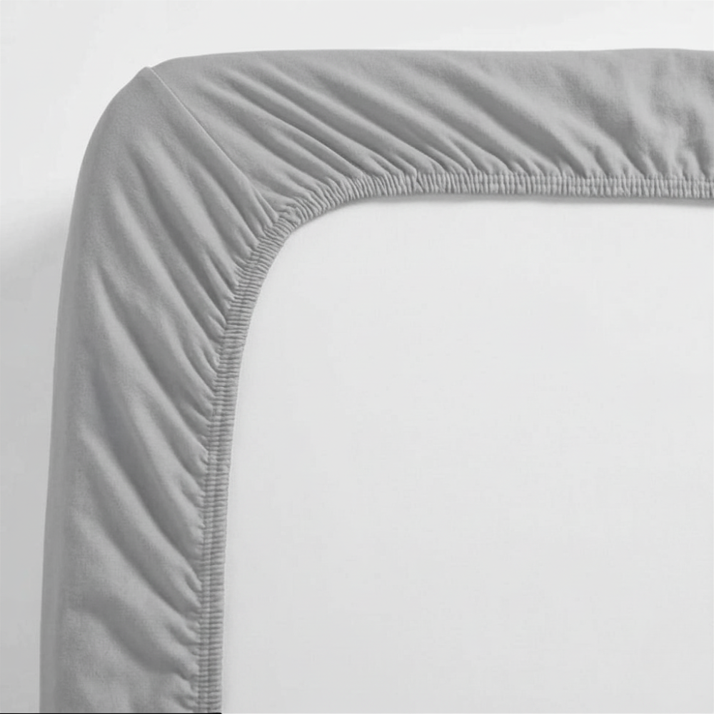 Drap housse élastique ultra simple en Coton Jersey - Bonnet spécial jusqu'à 40 cm - LazyHousse