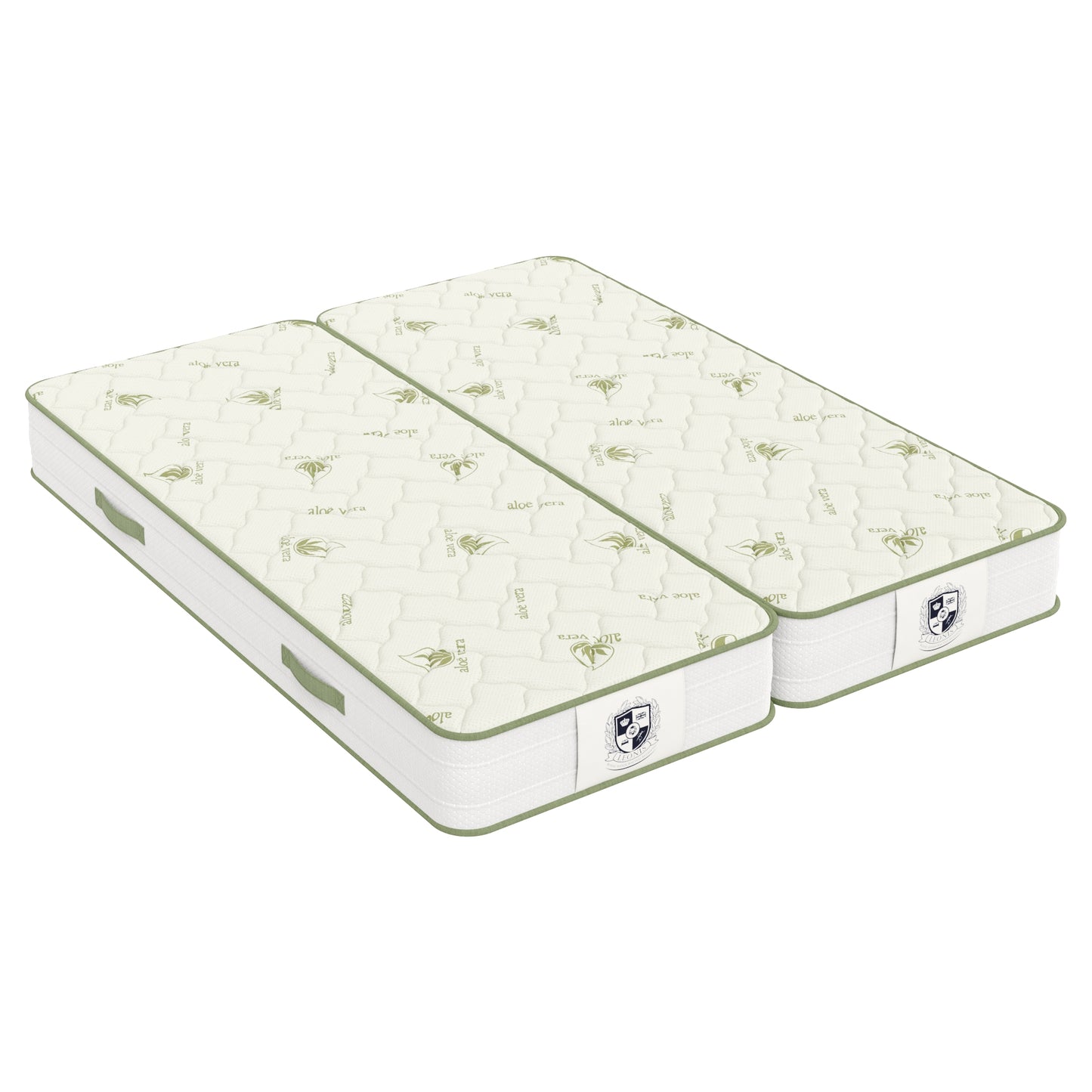 Matelas mousse Haute Densité - SOVEREIGN 30 cm Aloe Vera