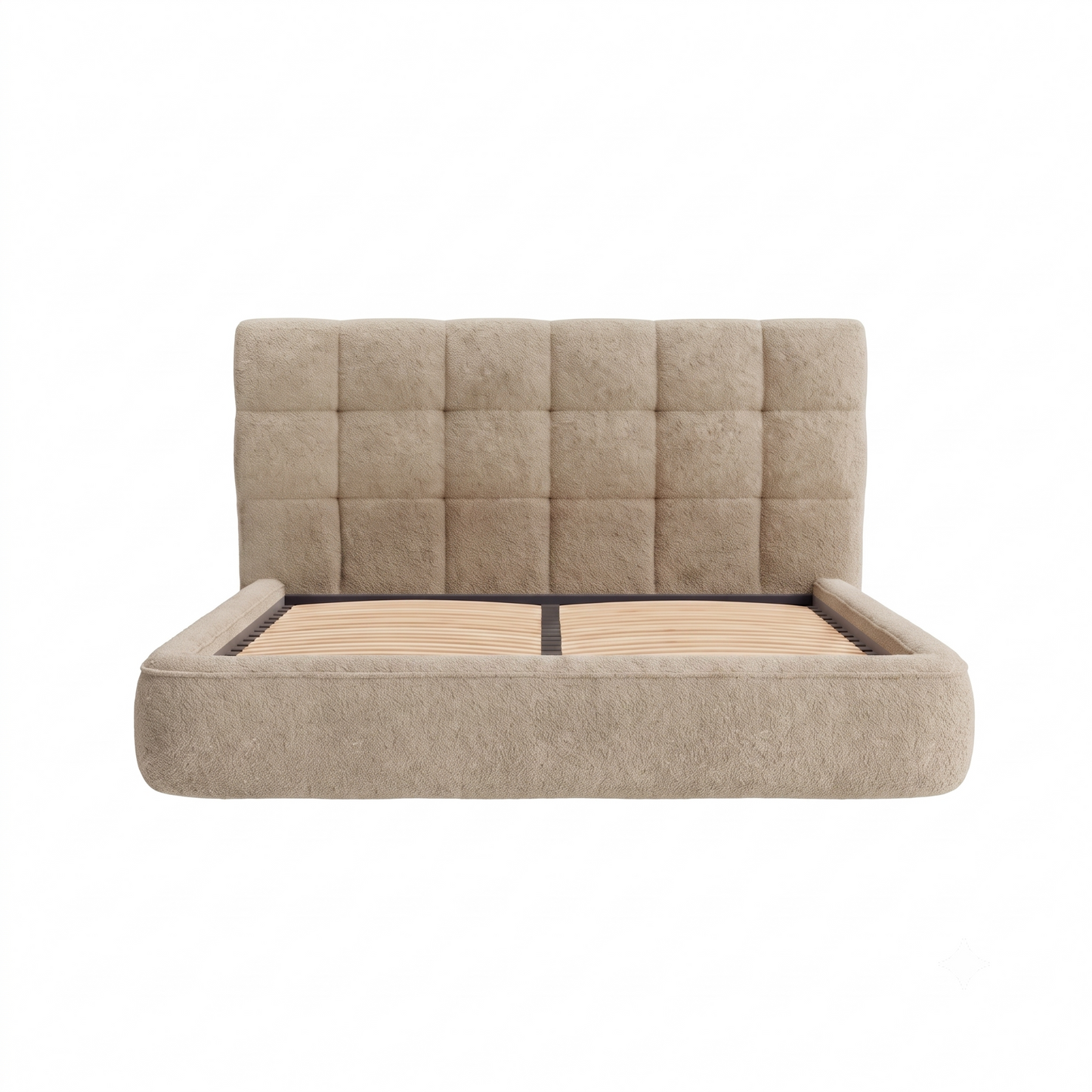 Storage bed SECOND with integrated slatted base