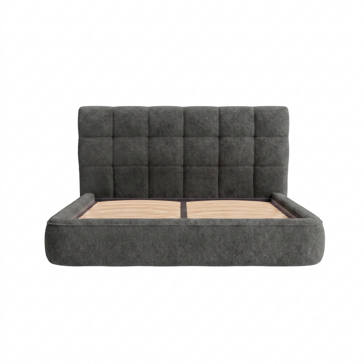 Storage bed SECOND with integrated slatted base