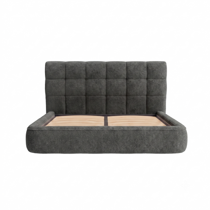 Storage bed SECOND with integrated slatted base