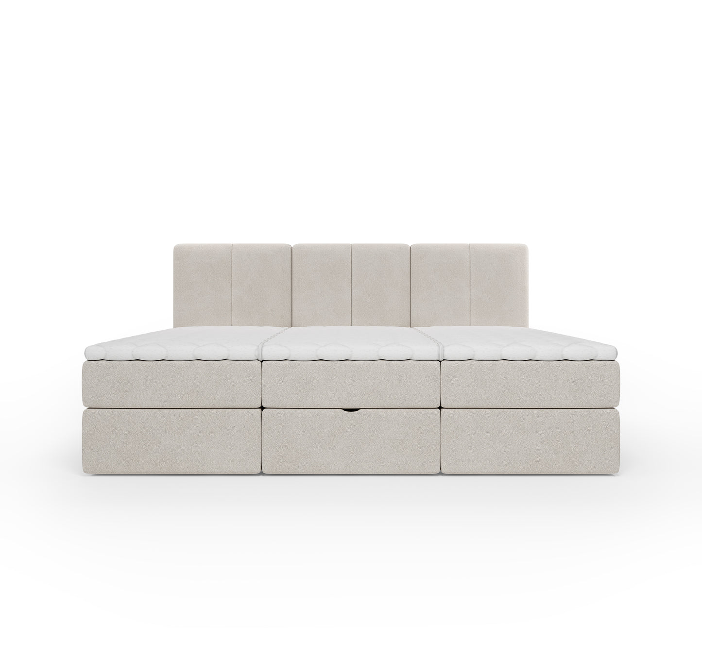 Lit géant XXL type BOXBED BOXSPRING - 240 x 200cm – Lit GIANT
