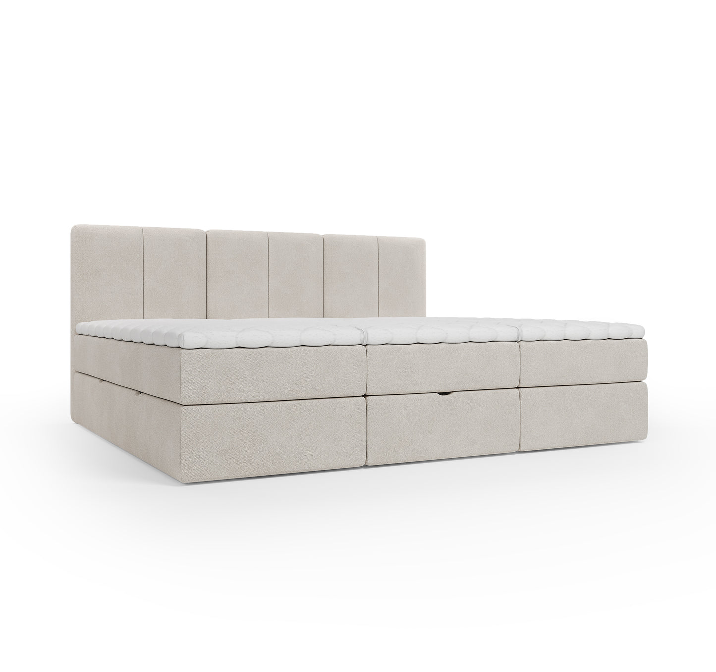 Lit géant XXL type BOXBED BOXSPRING - 240 x 200cm – Lit GIANT