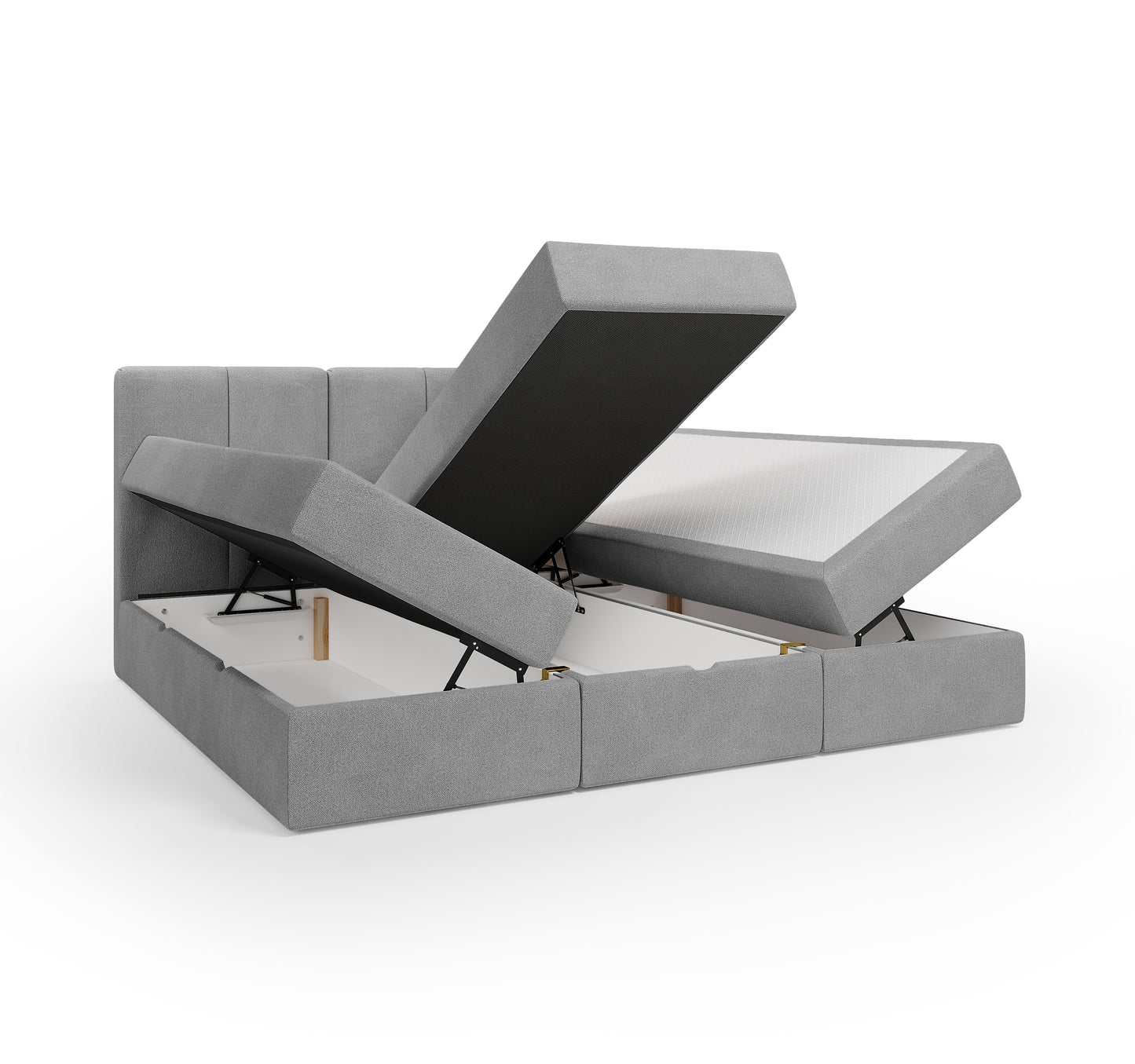 Lit géant XXL type BOXBED BOXSPRING - 240 x 200cm – Lit GIANT