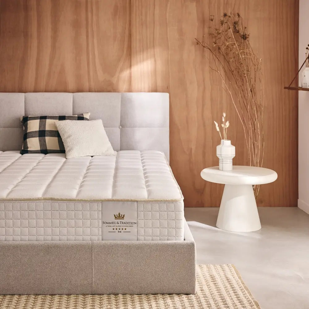 Matelas micro ressorts ensachés et mousse mémoire de forme - MAGAL 22 cm